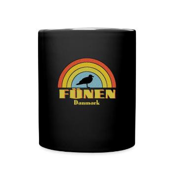 Île de Fionie, Danemark - Mug uni - noir - Devant