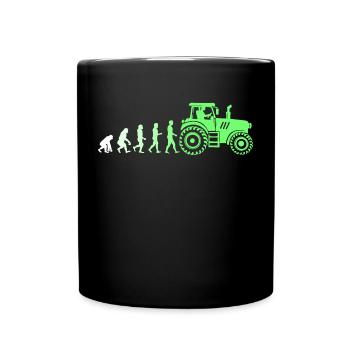 Commercial Vehicle Tractor Evolution Vehicle Bauer Field - Full Colour Mug - black - Front