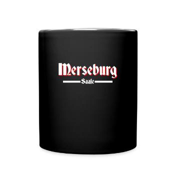 Merseburg - Tasse einfarbig - Schwarz - Vorne
