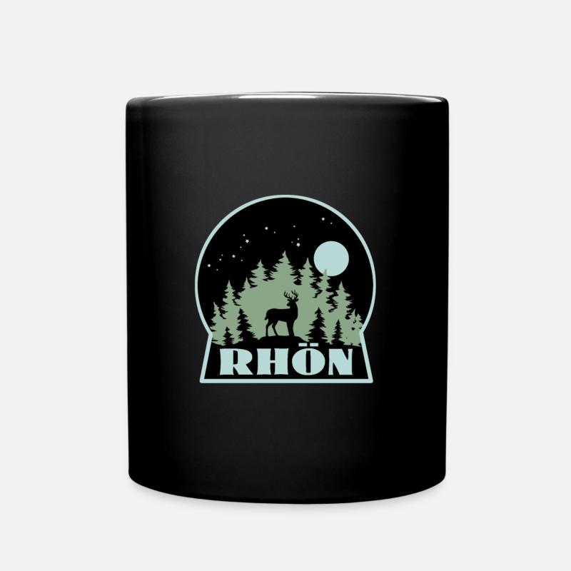 Rhön - Tasse einfarbig - Schwarz