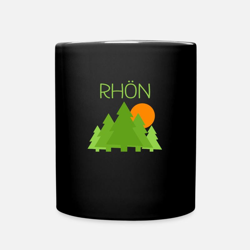 Rhön - Tasse einfarbig - Schwarz