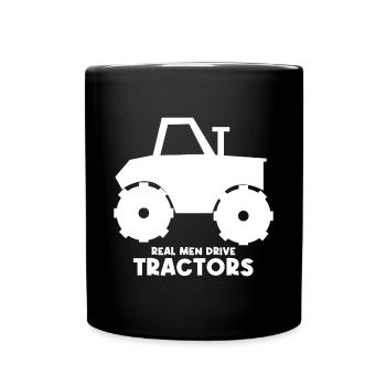 Déclaration de l’air du pays Tracteur Véhicule à moteur agricole - Mug uni - noir - Devant