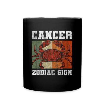 Horoscope Anniversaire Eau - Mug uni - noir - Devant