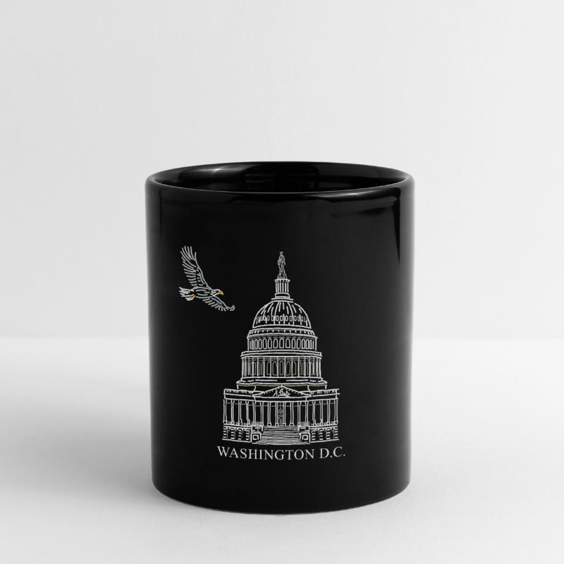 Washington D.C., Capitol Structure, Bald Eagle Full Colour Mug