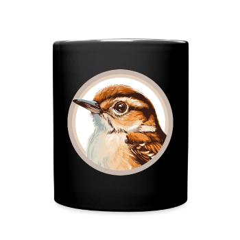 Troglodyte - Mug uni - noir - Devant