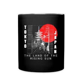 Japan Culture Japanese Asian - Full Colour Mug - black - Front