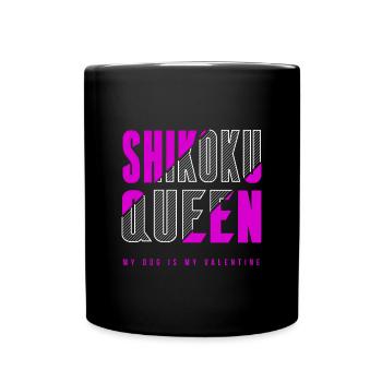 Shikoku Königin - Tasse einfarbig - Schwarz - Vorne