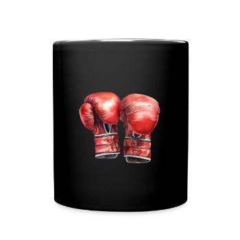 Boxing - Full Colour Mug - black - Front