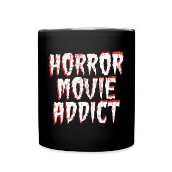 Cineaste Binge Watching Theater Movies Statement - Full Colour Mug - black - Front