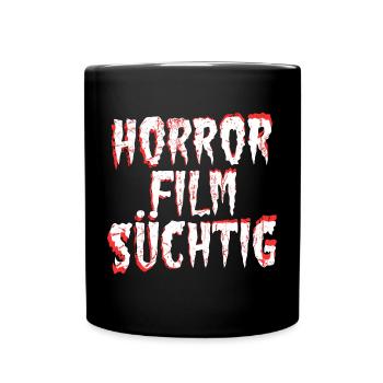 Kino Streaming Theater Movies Statement Filmabend - Tasse einfarbig - Schwarz - Vorne