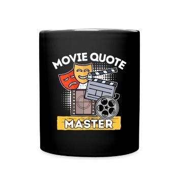 Movie Night TV Night Movies Déclaration Cinema Movies - Mug uni - noir - Devant