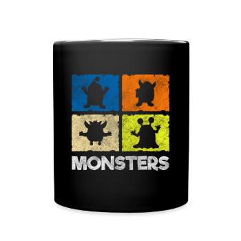 Déguisement d’Halloween Creature Kids - Mug uni - noir - Devant