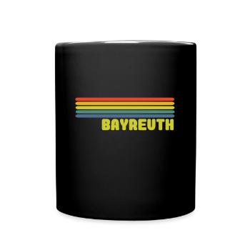Bayreuth - Tasse einfarbig - Schwarz - Vorne