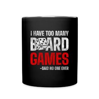 Jeux Hobby Dice Players - Mug uni - noir - Devant