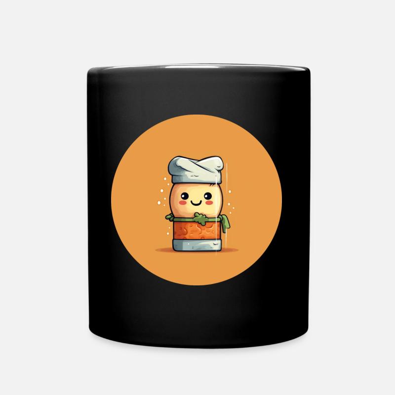 Sushi Chef - Tasse einfarbig - Schwarz