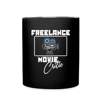 Cineaste Camera Movies Déclaration Cinéma Night Movies - Mug uni - noir - Devant