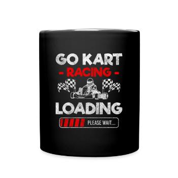 Kart Motorsport Racing - Mug uni - noir - Devant