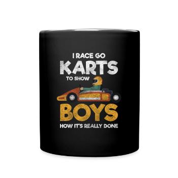 Coureurs, pilotes, courses, gagnants - Mug uni - noir - Devant