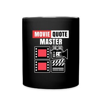 Films Caméra Déclaration Films DVD Evening Theatre - Mug uni - noir - Devant