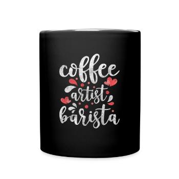 Coffee Espresso Coffee Lovers - Full Colour Mug - black - Front