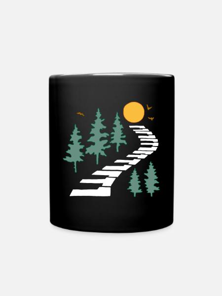 Chemin musical - Mug uni - noir
