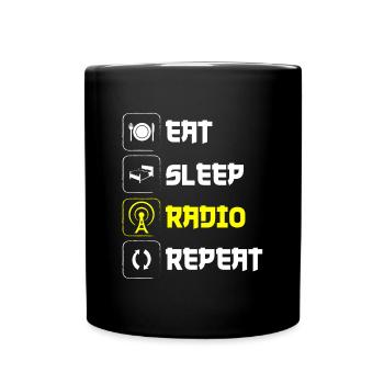 Moderator Job Show - Full Colour Mug - black - Front