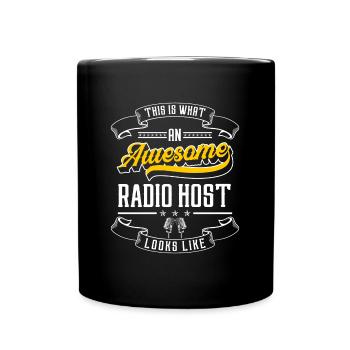 Podcast Beruf Tv Sendung - Mug uni - noir - Devant