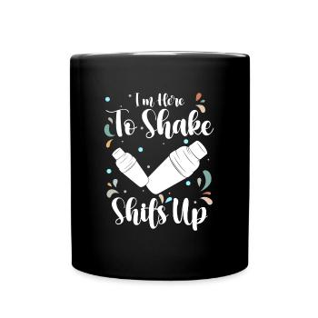 Cocktail Mixer Bar Mixer Pina Colada - Full Colour Mug - black - Front