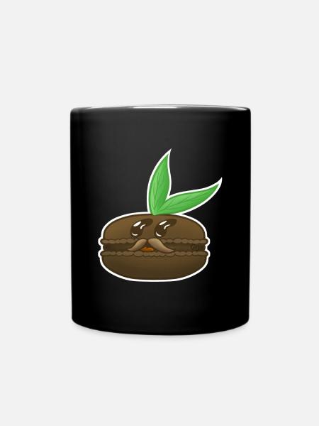 MacaronPousse ! - Mug uni - noir