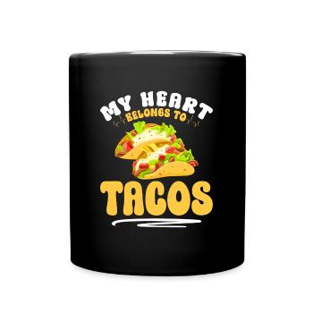 Taco Essen Food Truck - Full Colour Mug - black - Front