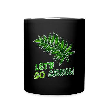 Environnementalistes Terre Mère Nature Déclaration Environnement - Mug uni - noir - Devant