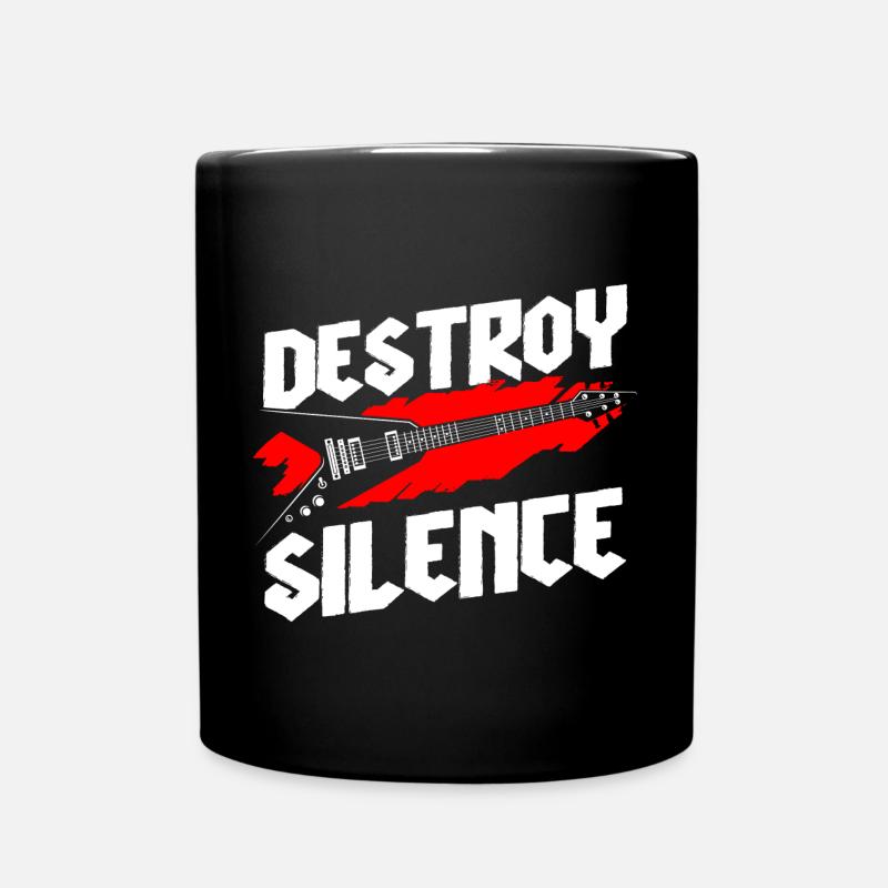 Musik Gitarre Death Metal - Tasse einfarbig - Schwarz