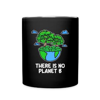 Déclaration de la planète Terre Mère Conservation des arbres - Mug uni - noir - Devant