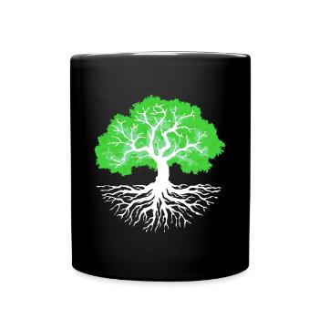 Nature Conservation Arbre Nature Terre Environnement Protection de l’environnement - Mug uni - noir - Devant