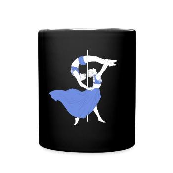 Pole Dance Blue Impression - Mug uni - noir - Devant