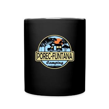 Porec Funtana Camping - Full Colour Mug - black - Front