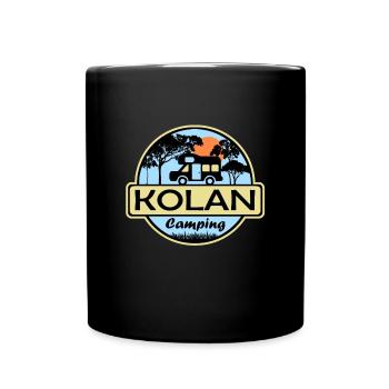 Kolan Camping - Full Colour Mug - black - Front