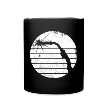 Croquis de baguette de soudage - Mug uni - noir - Devant