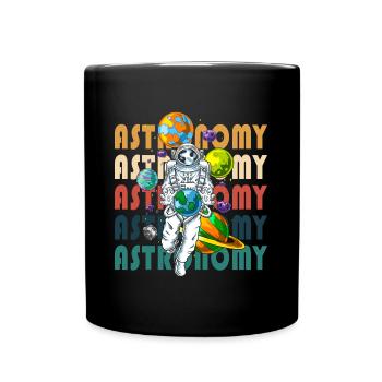 Astronomy Space Space Star - Full Colour Mug - black - Front