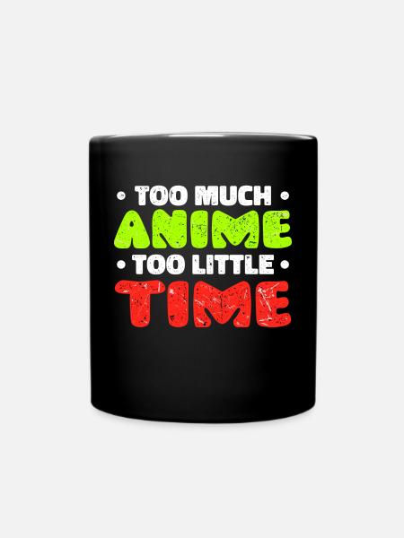 Anime Trickfilm Comic Statement Manga Japan - Tasse einfarbig - Schwarz