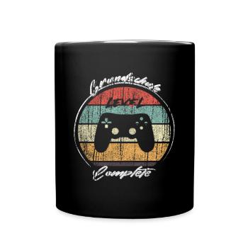 Elementary Level Complete Gamer - Full Colour Mug - black - Front