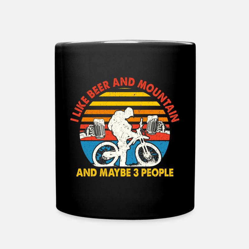 Vélo Vélo Route VTT VTT - Mug uni - noir
