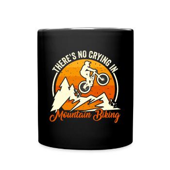 VTT Vélo Pas de Crying Mountain Bike - Mug uni - noir - Devant