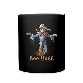 Halloween Pumpkin Horror - Full Colour Mug - black - Front