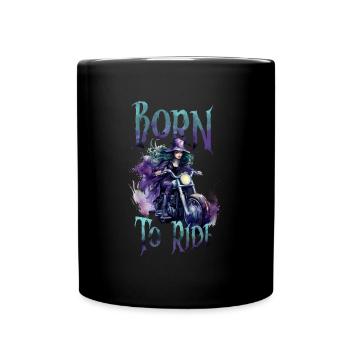 Halloween Pumpkin Horror - Full Colour Mug - black - Front
