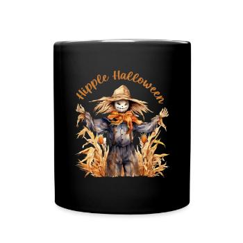 Halloween Pumpkin Horror - Full Colour Mug - black - Front