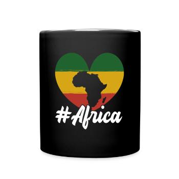 Safari Serengeti - Full Colour Mug - black - Front