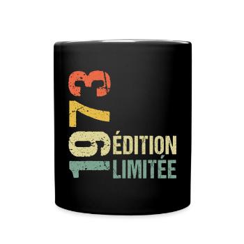 1973 millésime parfait cadeau pour homme de 50 ans - Mug uni - noir - Devant