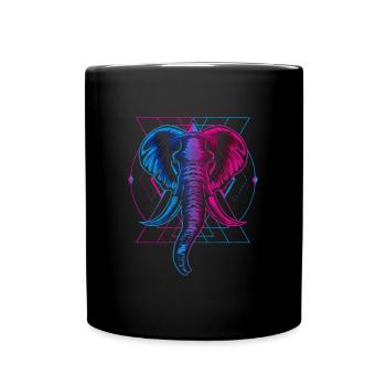 Symbol Sun Warrior Element - Full Colour Mug - black - Front