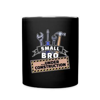 Déclaration du cœur du frère Fier grand frère frère - Mug uni - noir - Devant